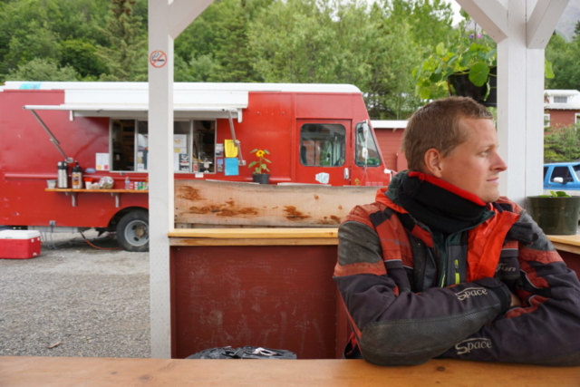 Food truck at what feels like the end of the world