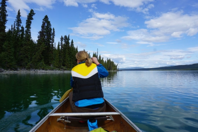 Canoeing on Craig Lake