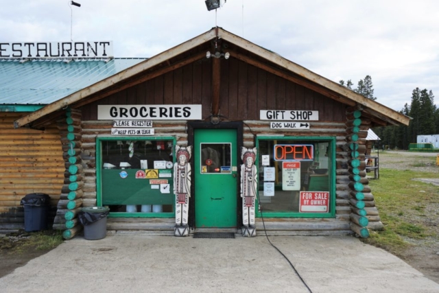 Gas station in the middle of nowhere