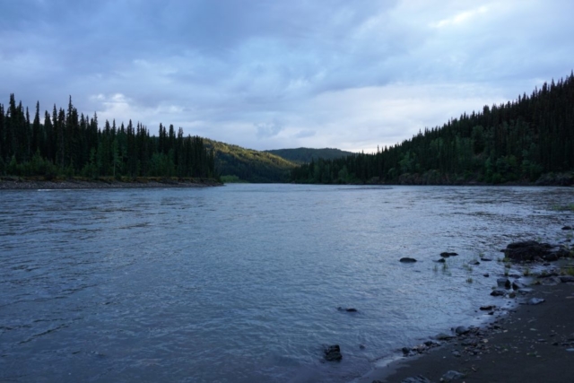 Camping out by the river