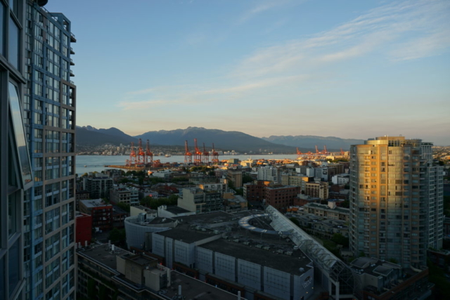View from our appartment, Vancouver