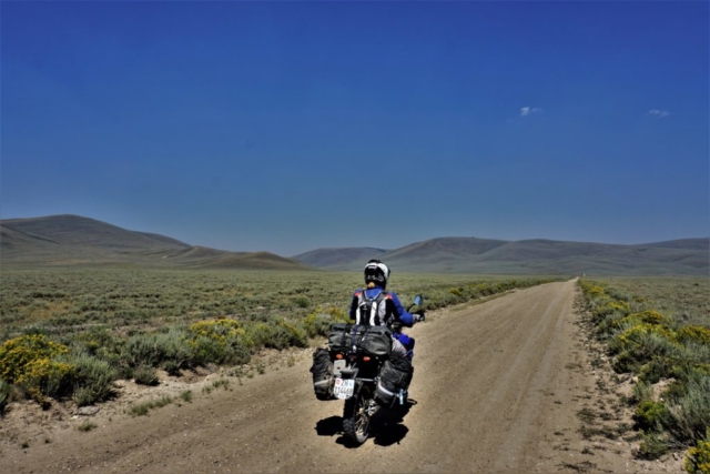 on the road to Island Park, Idaho