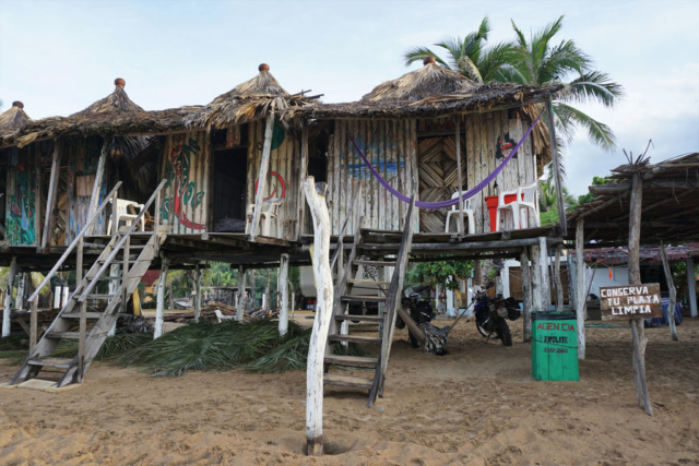 Our beach hut, Playa Zipolite