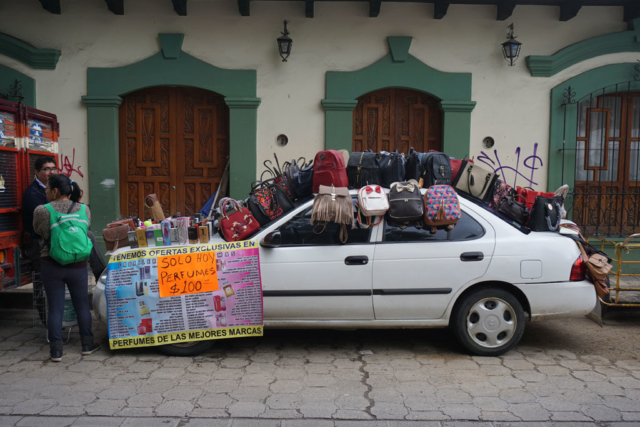 Market stall, San Cristobal