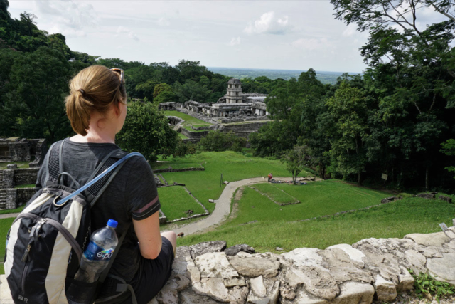 View over the ruins, Palenque