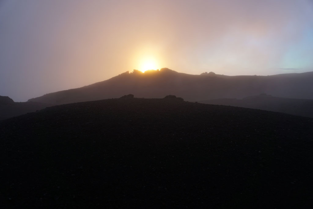 Sunrise on Volcano Pacaya