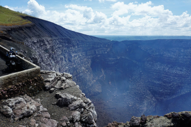 Peering into the hissing Volcano Masaya