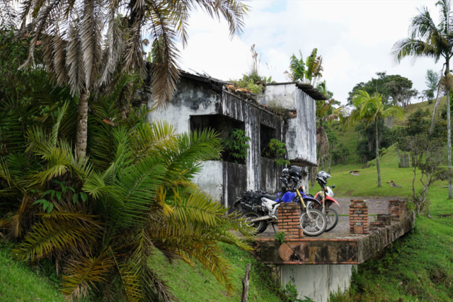 Parking infront of "La Manuela" - Pablo Escobar's Villa