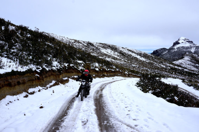 We found some snow!