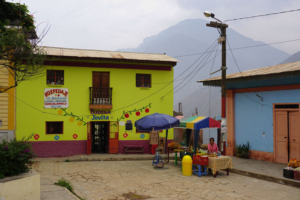 More colours at the local shop up in the mountains outside of Lima
