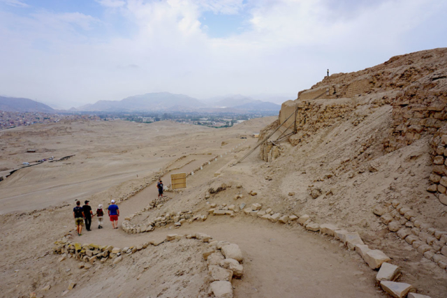 Pachacamac, one of the most important religious sites in pre-Inka and Inka time