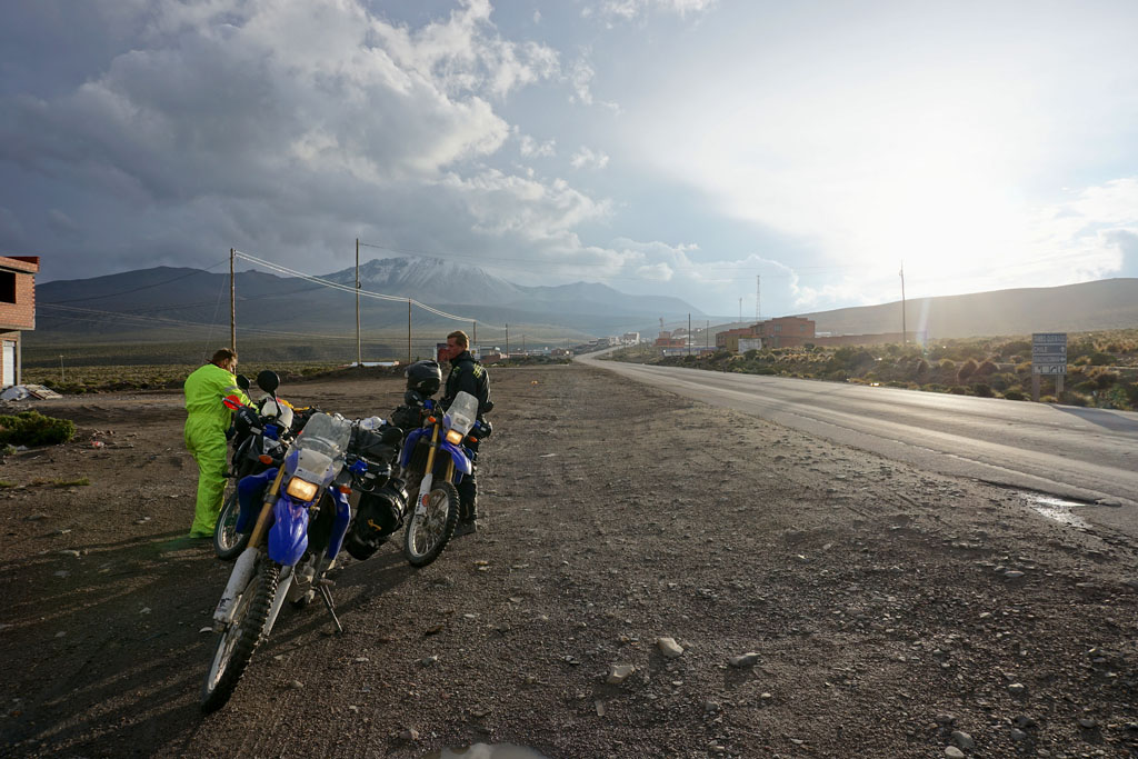 Crossed into Boliva at 4'600m